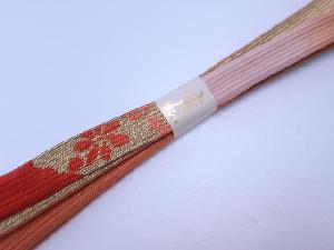 リサイクル　和装小物　帯締め　金糸　正絹　組紐　高麗組